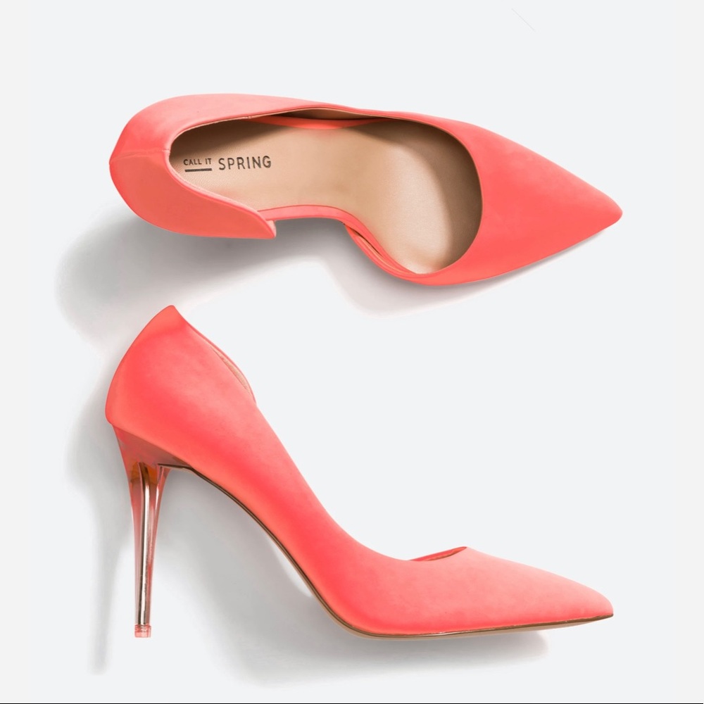 Thaoven Heel- Coral size 8